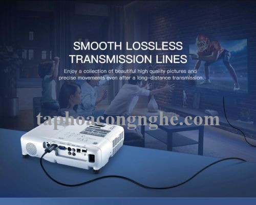 Ugreen 50216 20M màu Đen Cáp tín hiệu HDMI chuẩn 2.0 sợi quang cao cấp HD132 30050216